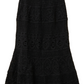Tiered Crochet Beach Skirt
