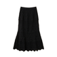 Tiered Crochet Beach Skirt