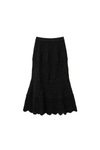 Tiered Crochet Beach Skirt