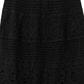 Tiered Crochet Beach Skirt