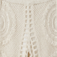 Embroidered Crochet Beach Pants