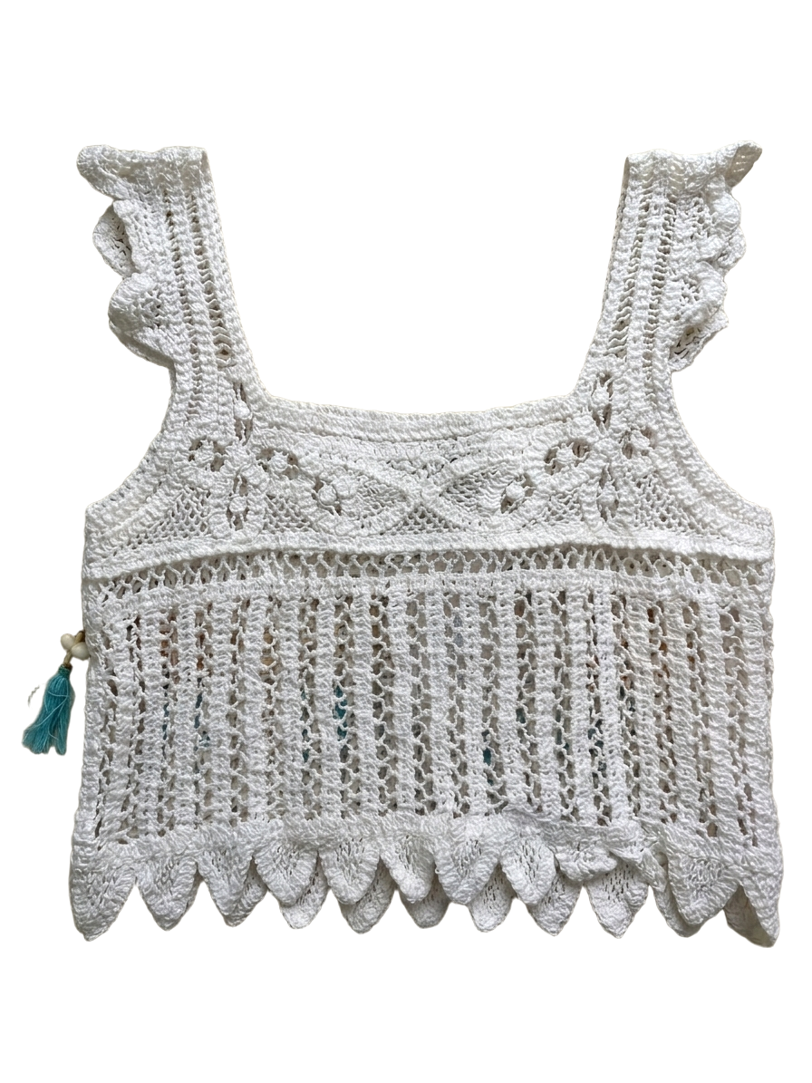 Crochet Tassel Beach Set