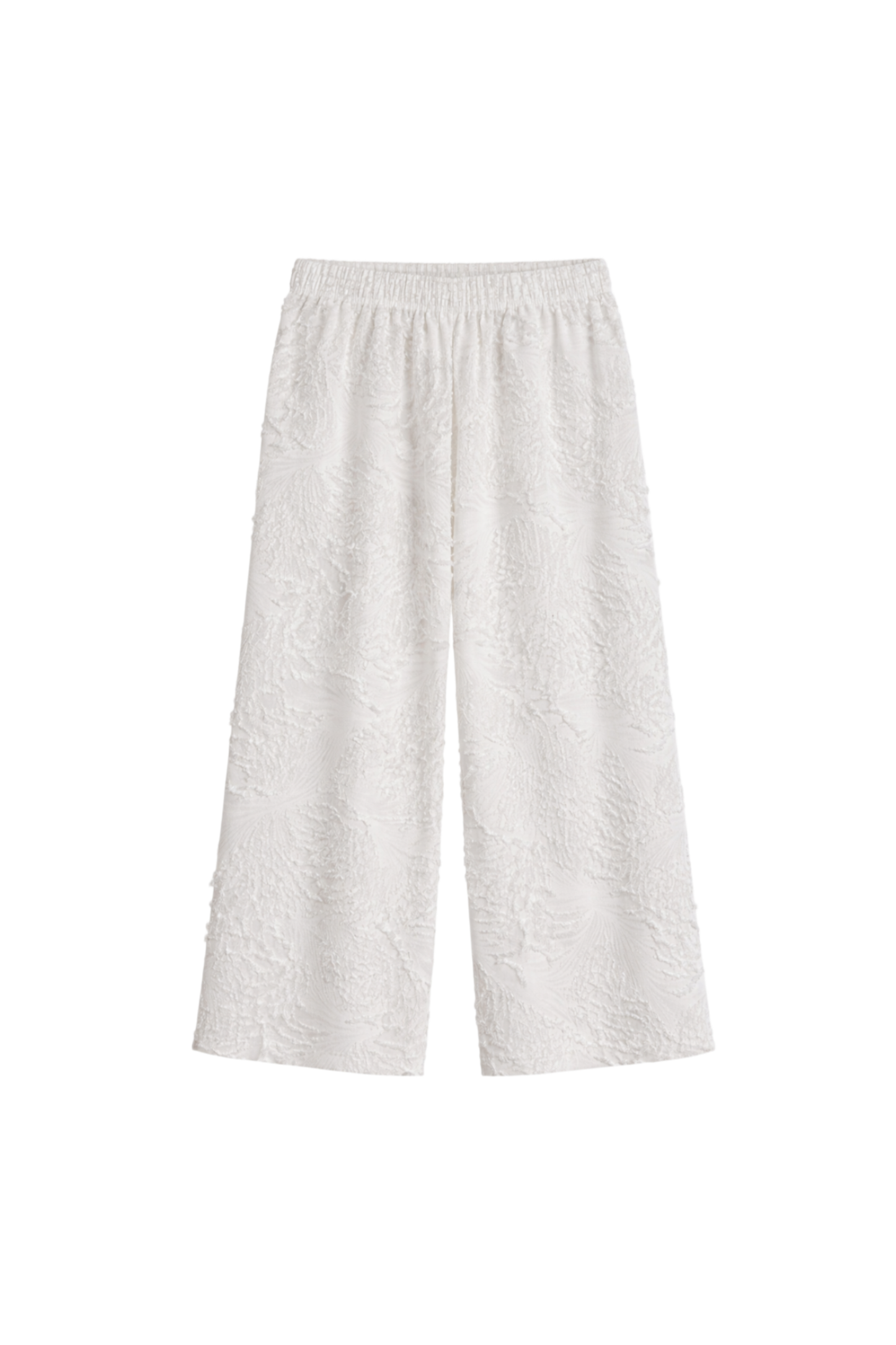Light Floral Texture Pants
