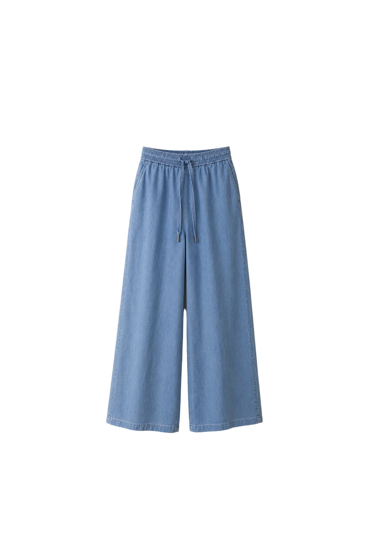 Wide Denim Pants