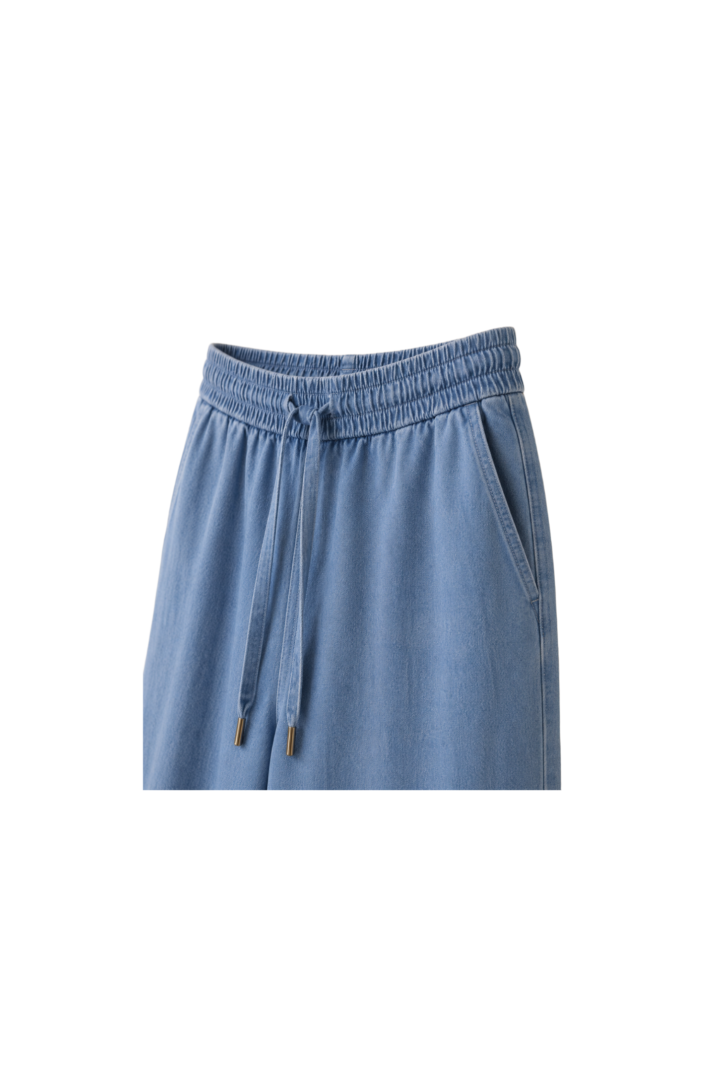 Wide Denim Pants