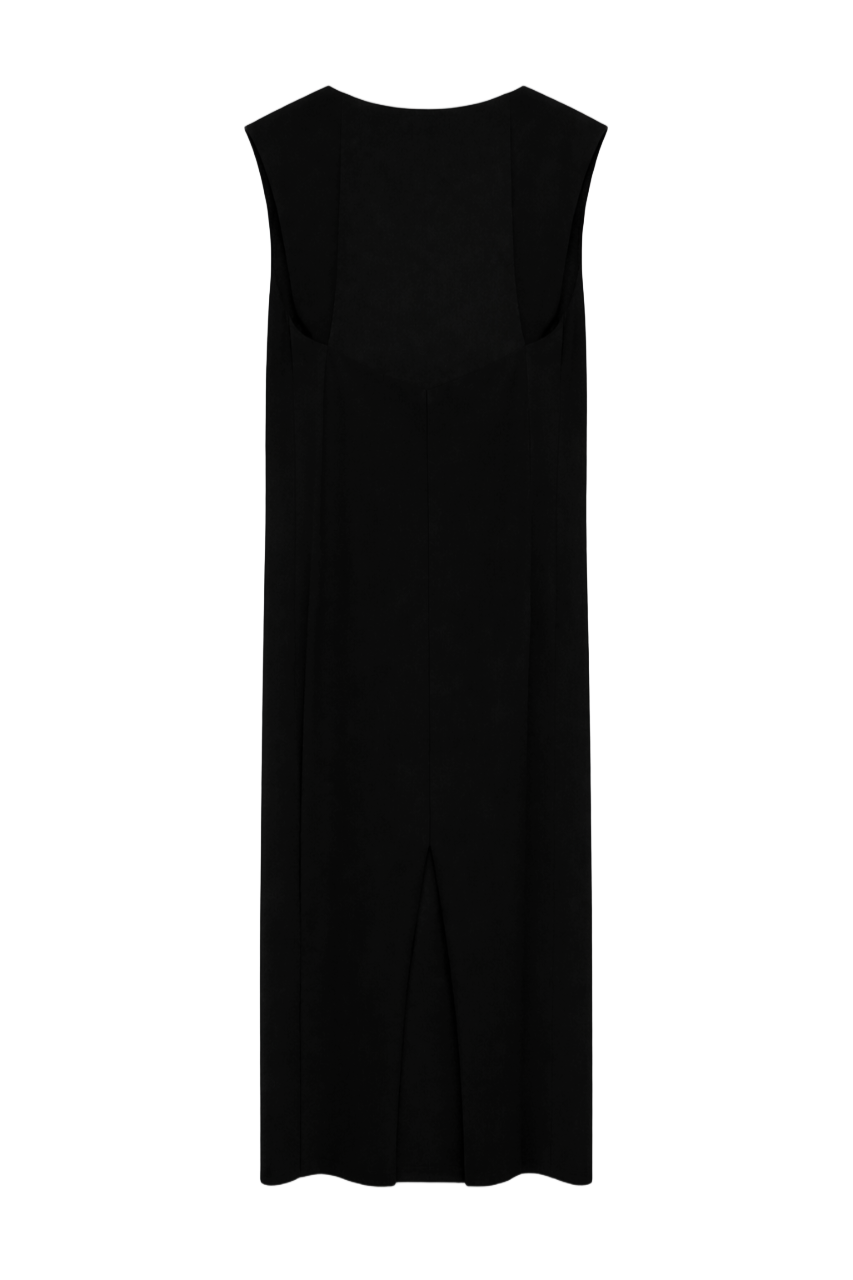 Open-Back Midi Dress