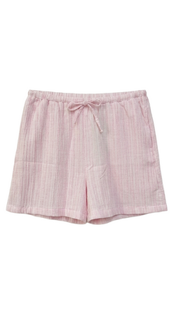 Crinkled Textured Beach Shorts