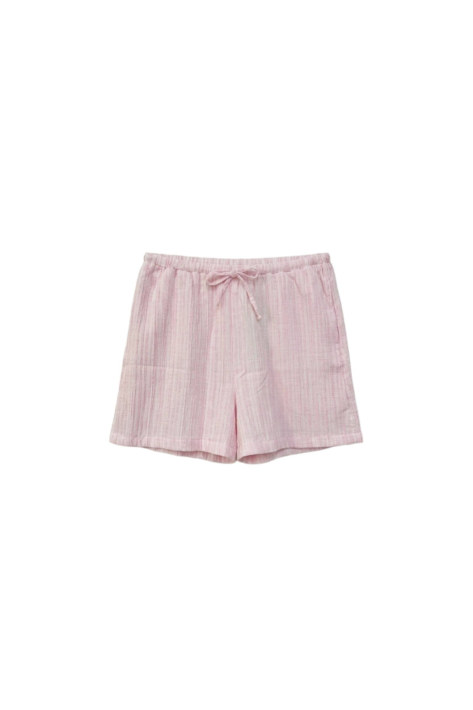 Crinkled Textured Beach Shorts
