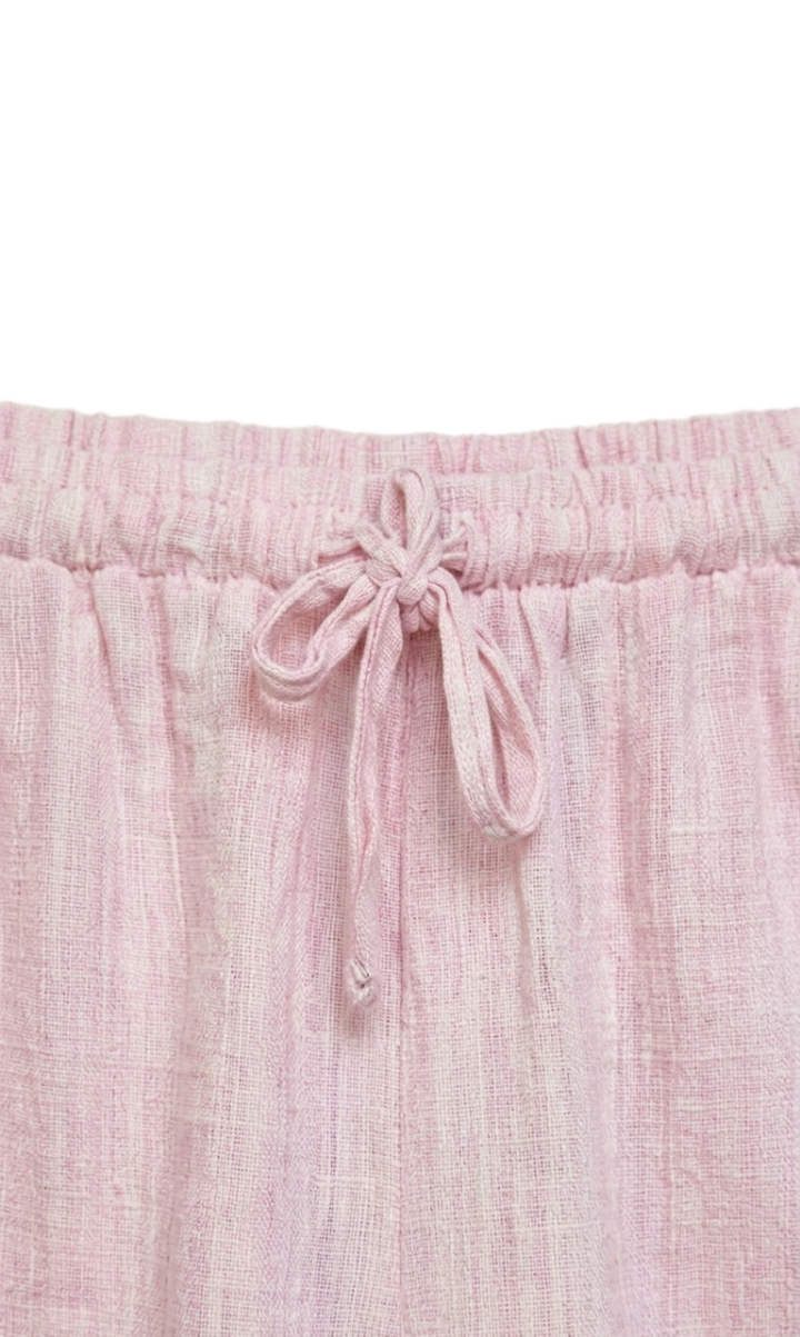 Crinkled Textured Beach Shorts