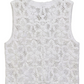 Cropped Crochet Beach Vest