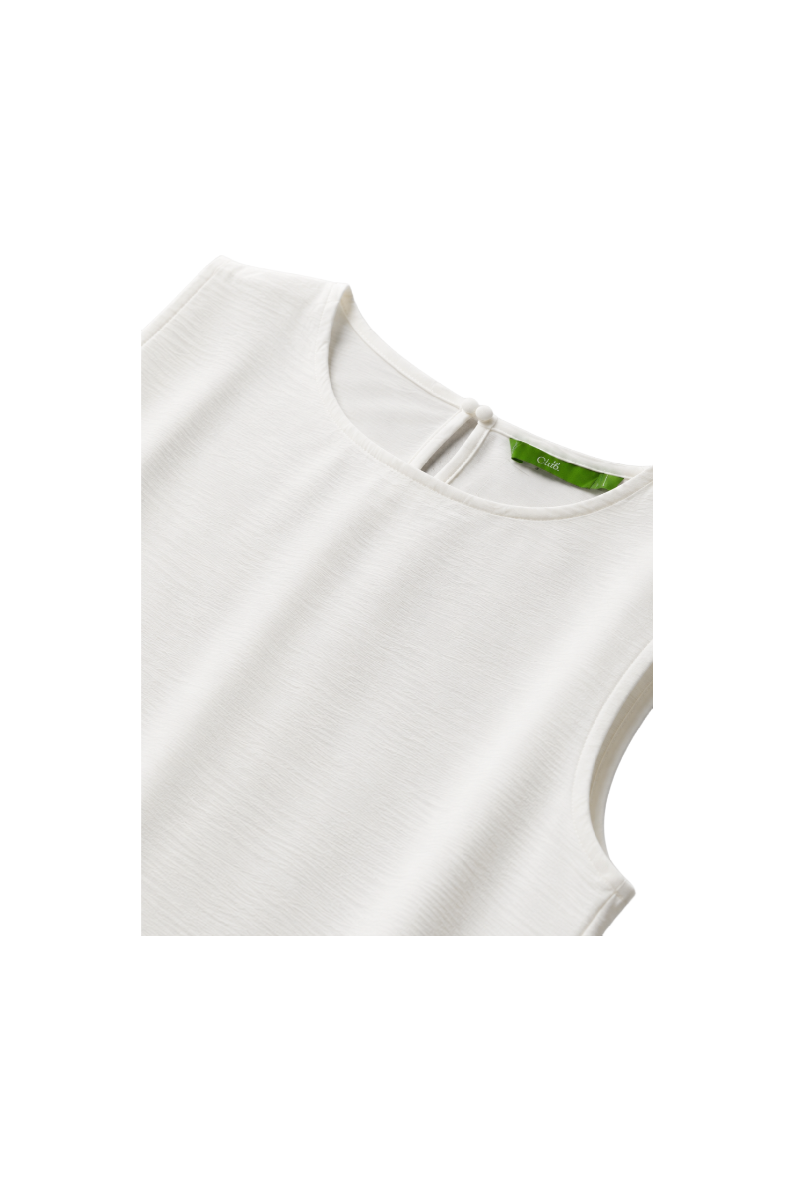 Sleeveless Side Slit Basic Top