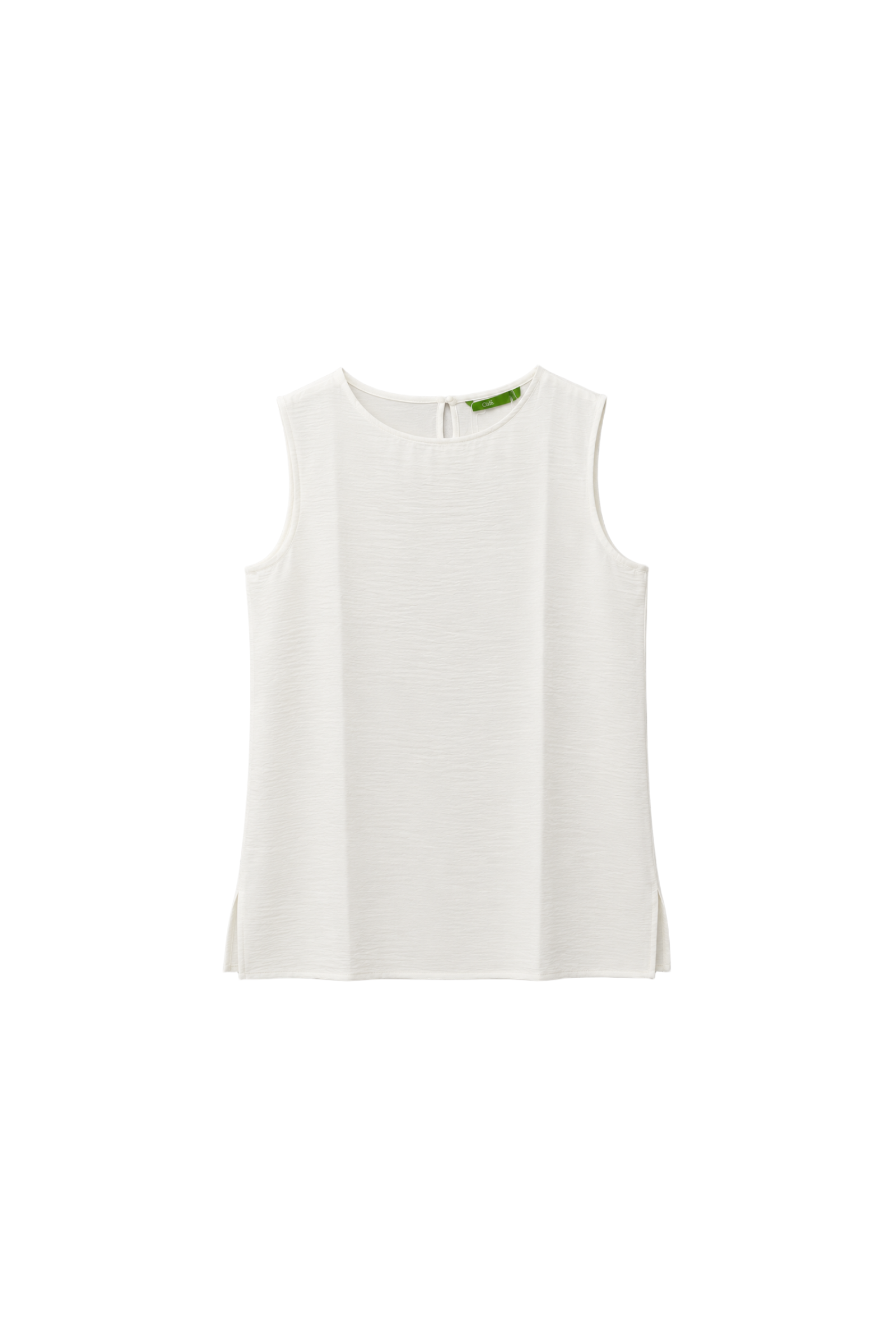Sleeveless Side Slit Basic Top