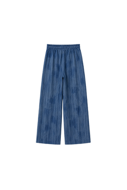 Textured Wide Pants