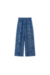 Textured Wide Pants