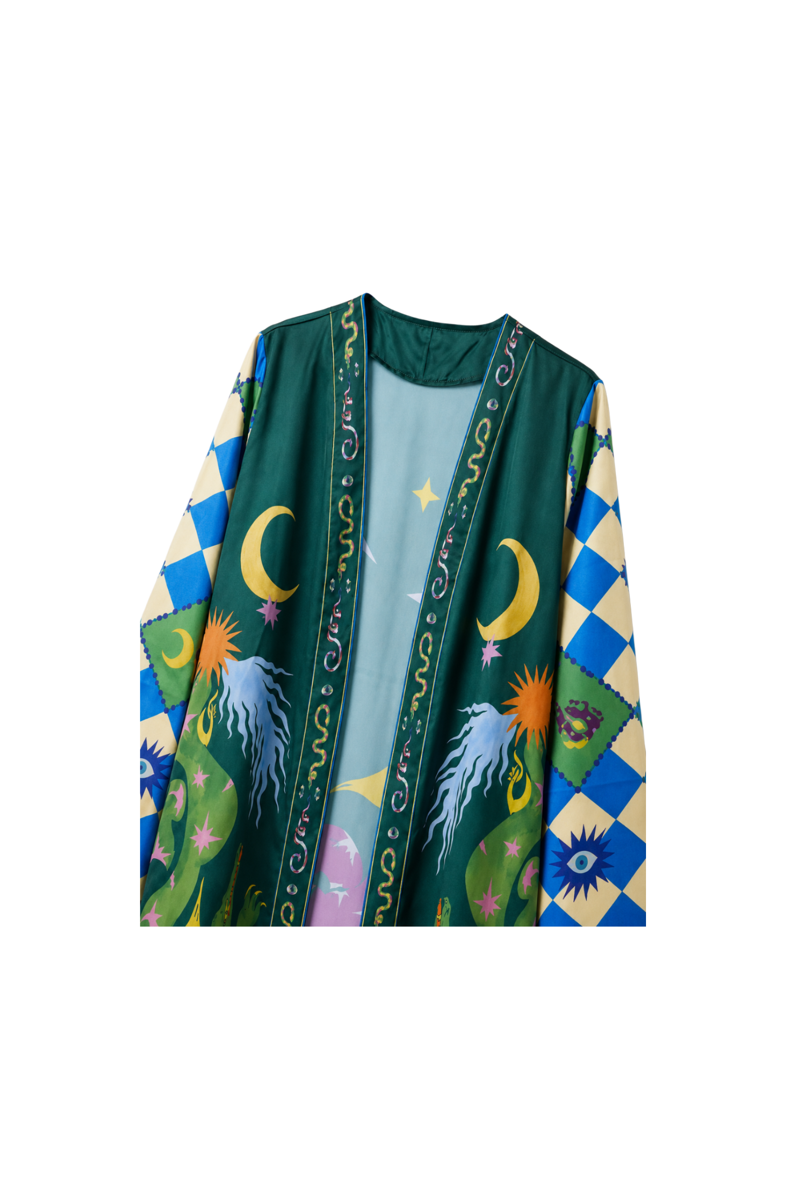 Cosmic Satin Kimono