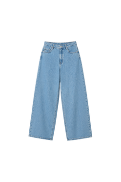 Wide Denim Pants