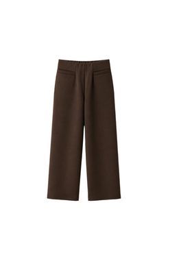 Wide Leg Tencel Front Seam Pants