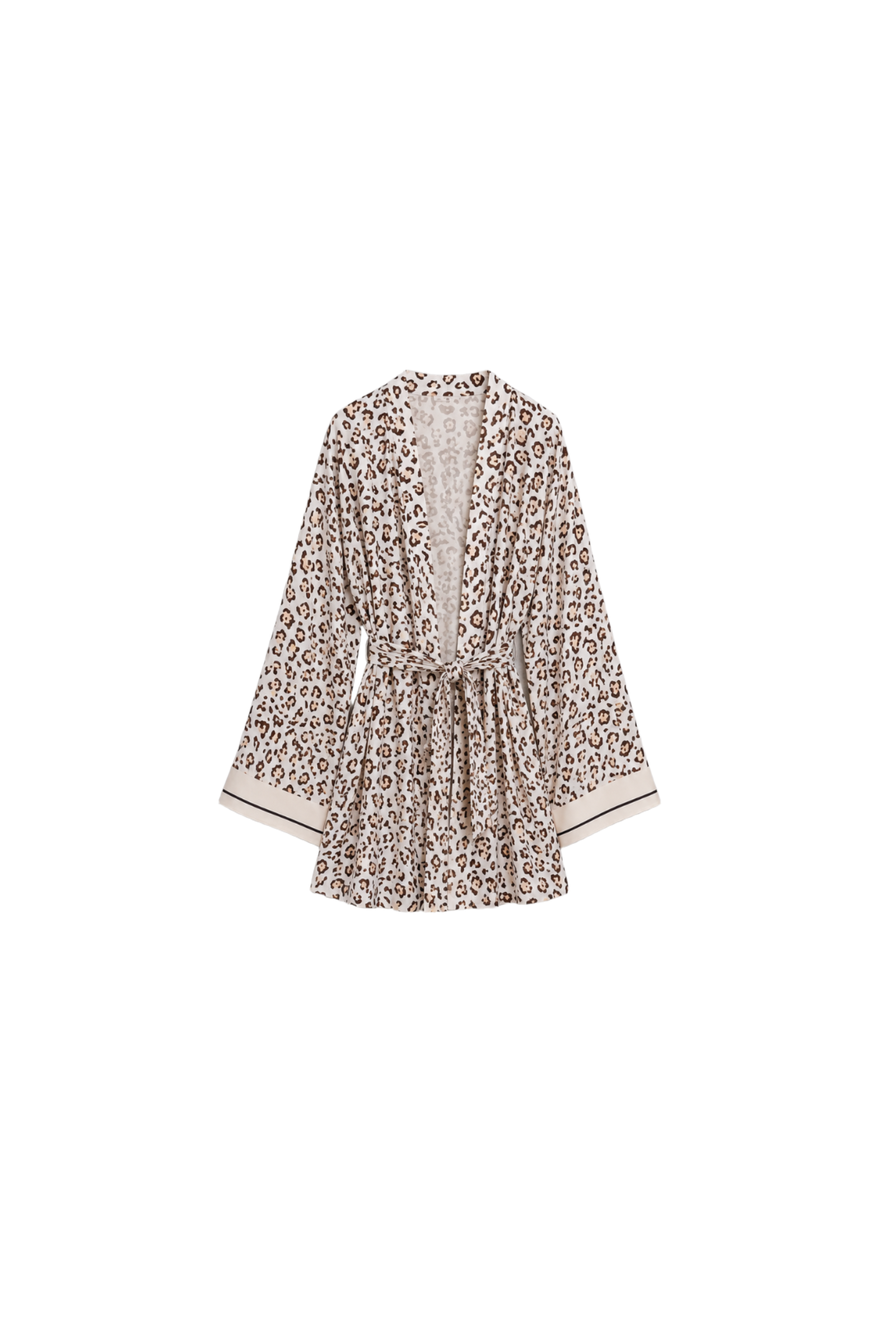 Leopard Print Kimono