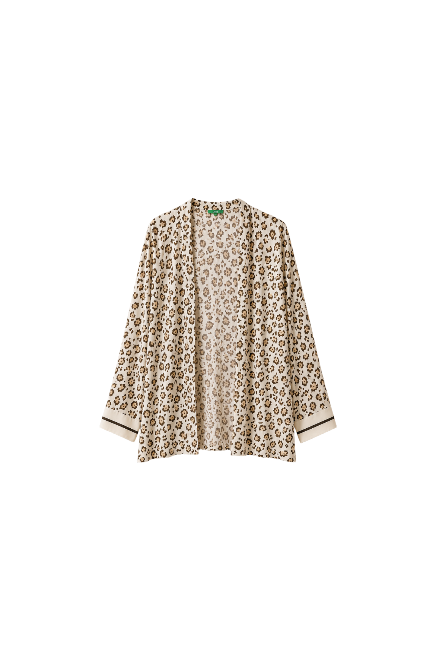 Leopard Print Kimono