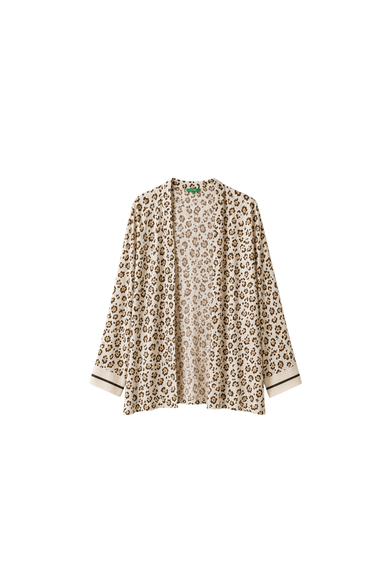 Leopard Print Kimono