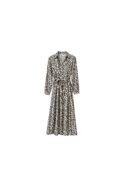 Leopard Shirt Dress