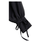 Drawstring Sleeve Blouse