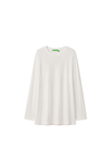 Relaxed Dropped Shoulder Long Sleeve Top