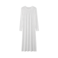 Long Sleeve Crew Neck Midi Dress