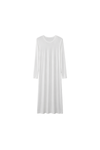 Long Sleeve Crew Neck Midi Dress