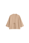 Relaxed Tie Front Lounge Cardigan