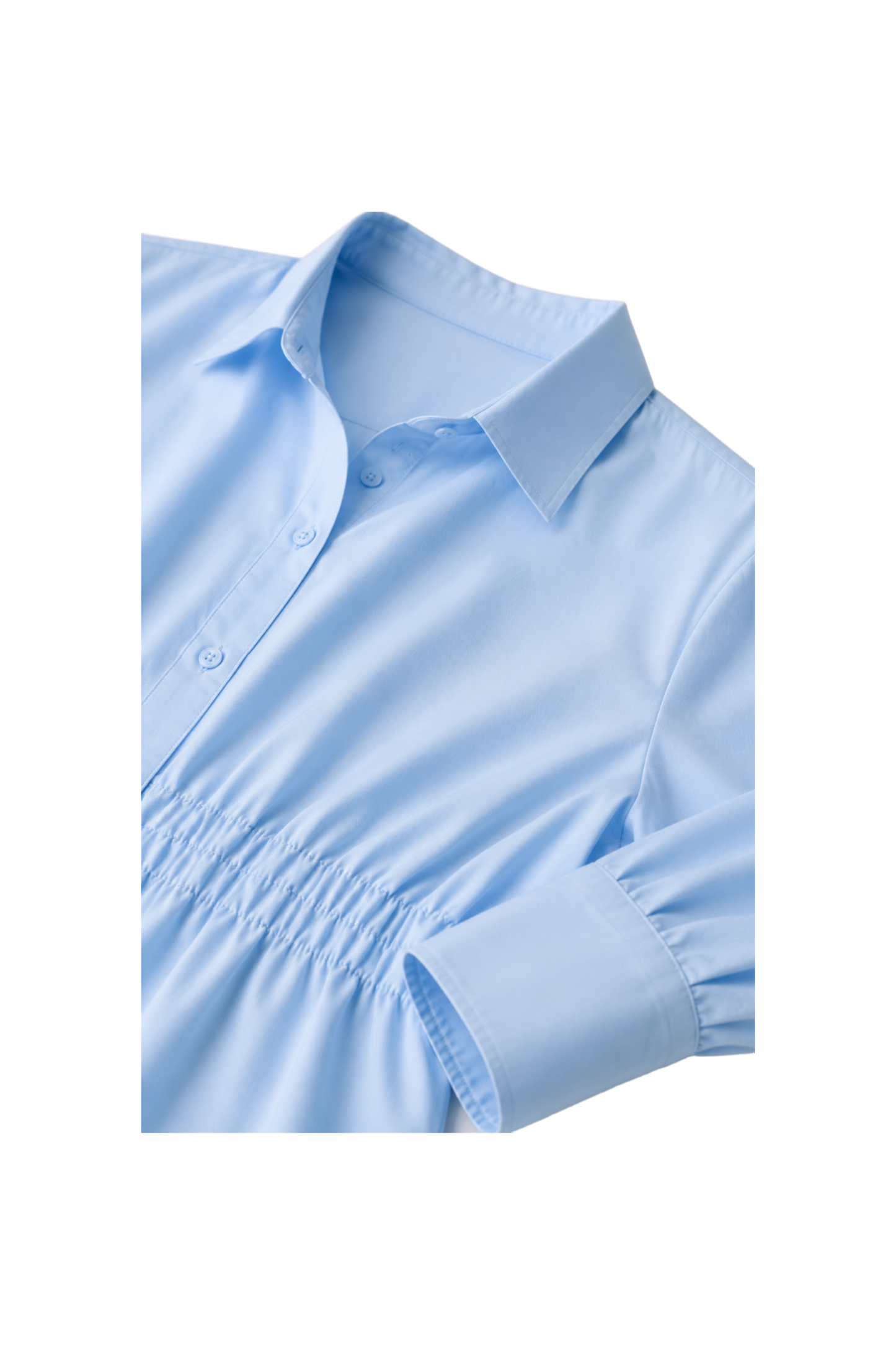 Smocked Waist Shirt