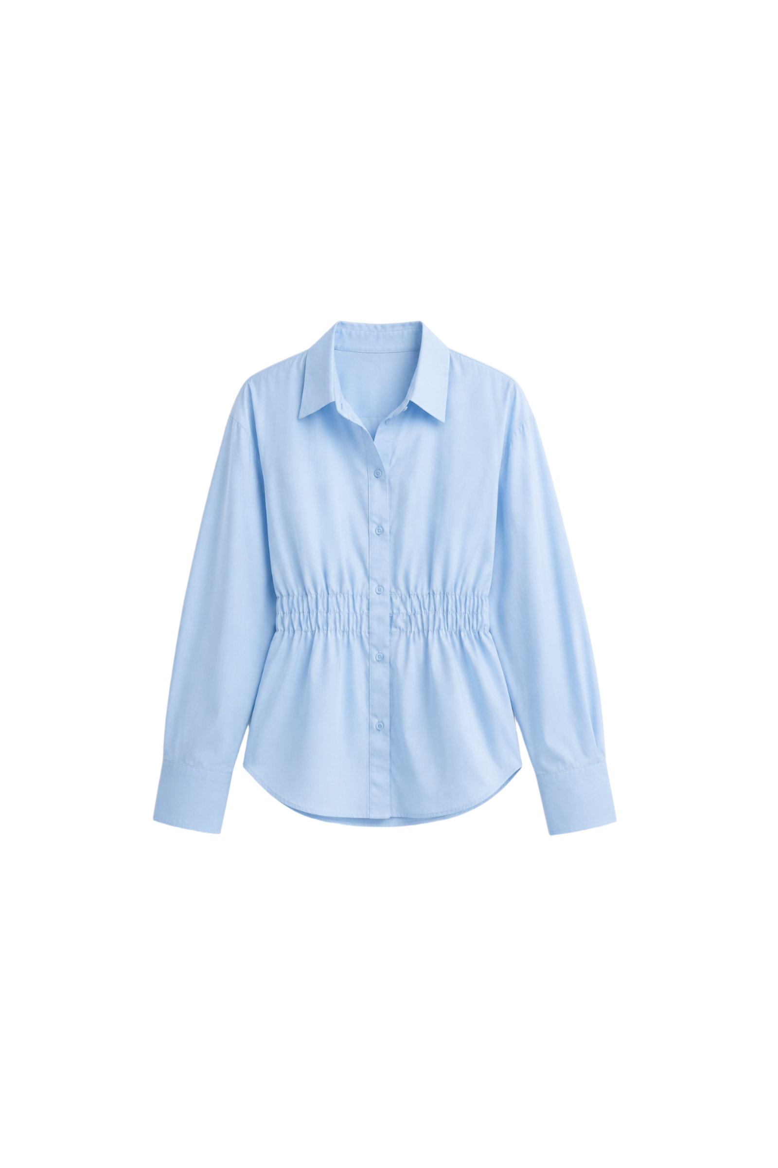 Smocked Waist Shirt