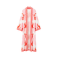Corals Print Kimono