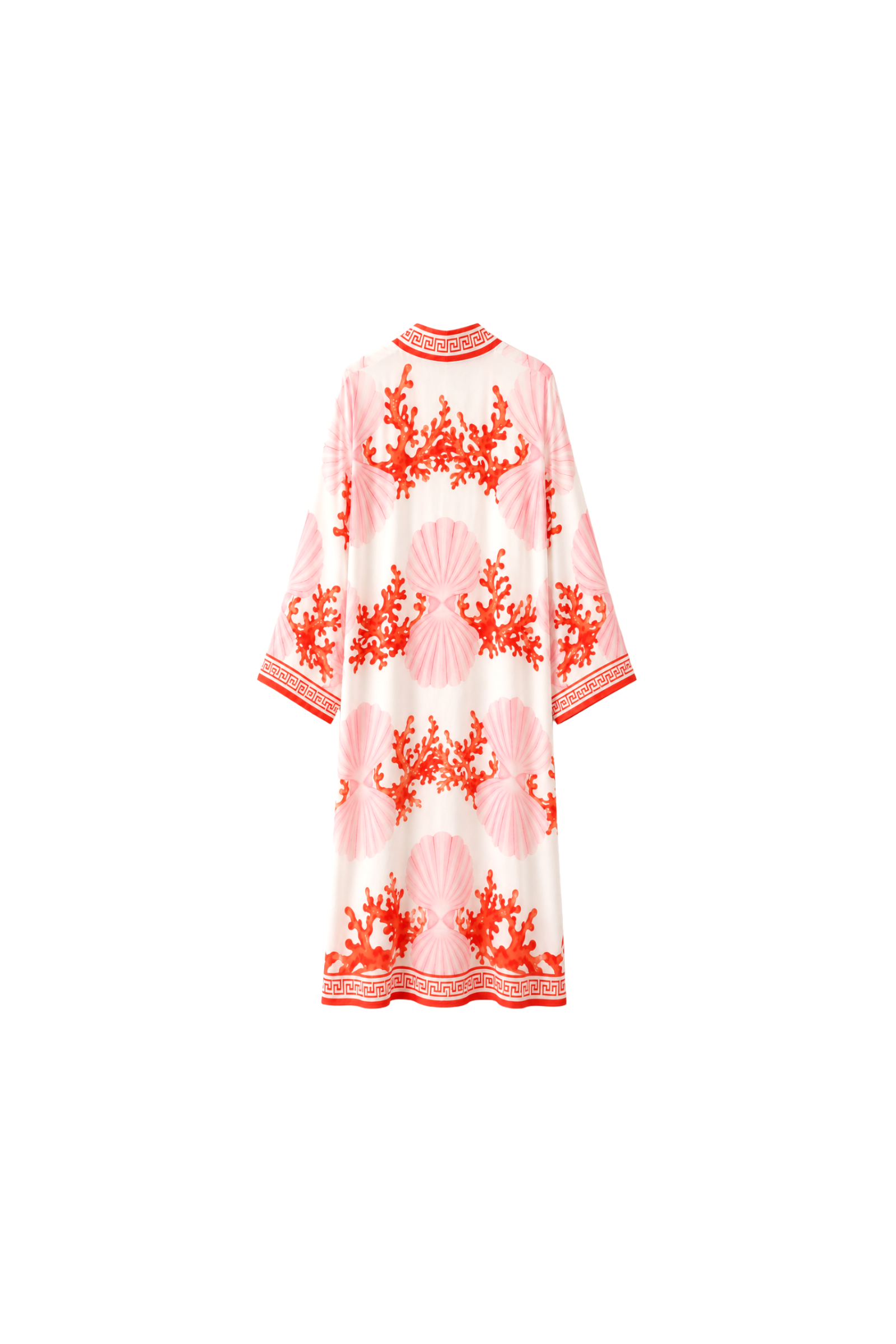 Corals Print Kimono