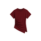 Asymmetric Mockneck Top
