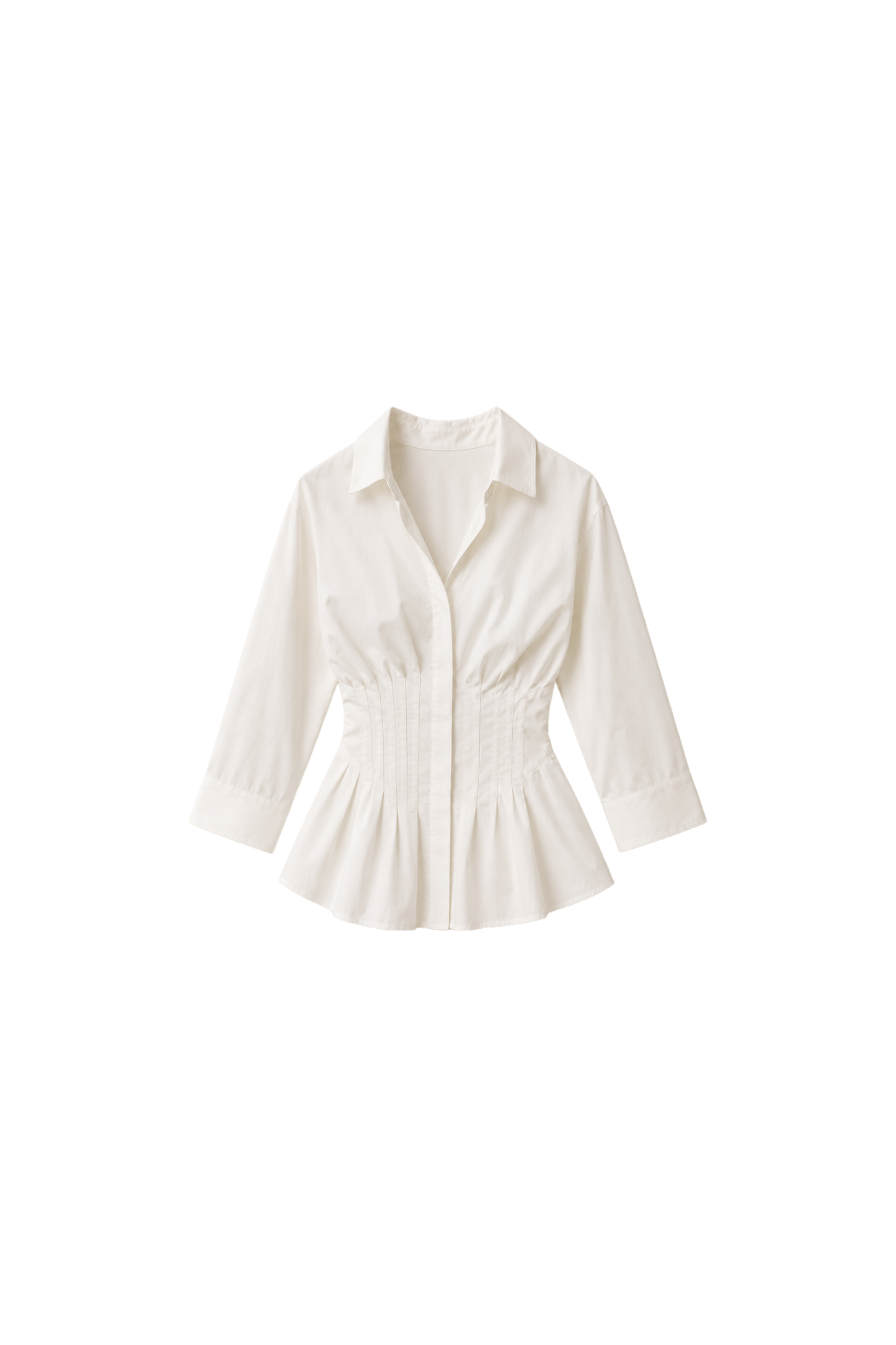 Pleated Waist Shirt