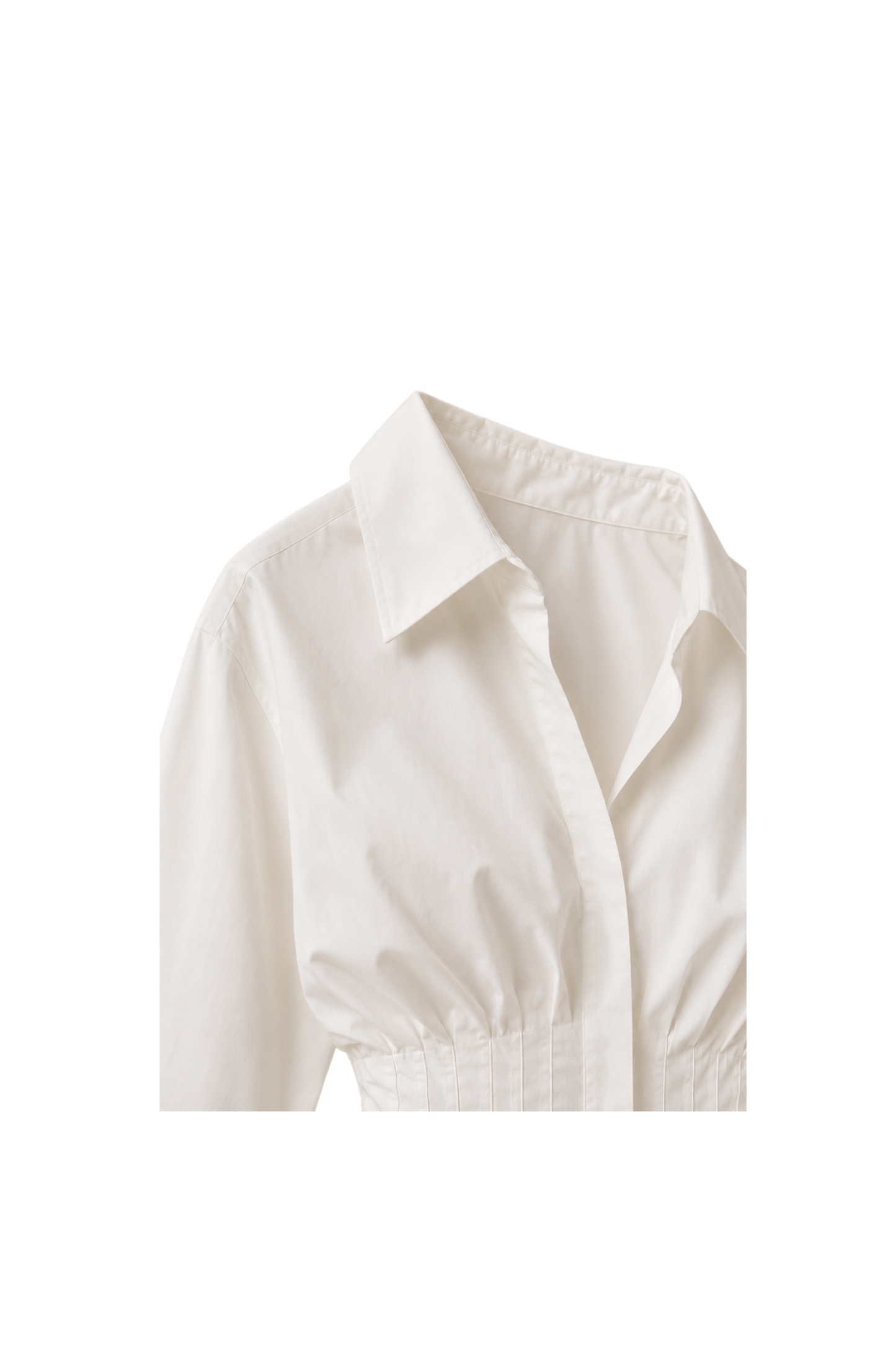 Pleated Waist Shirt