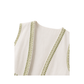 Embroidered Vest Set