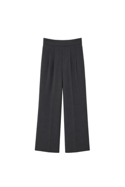 Wide Leg Front Seam Pants