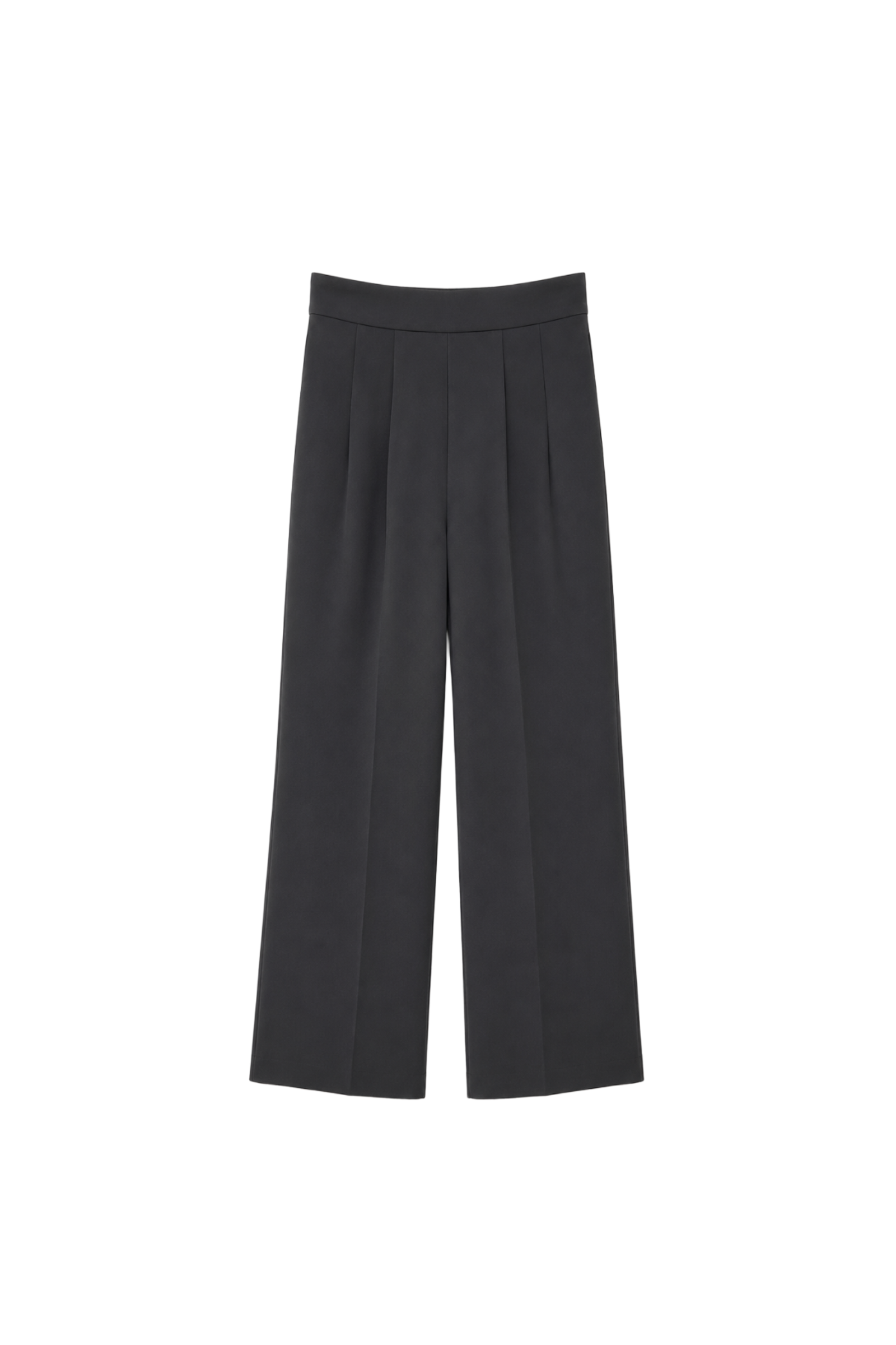 Wide Leg Front Seam Pants
