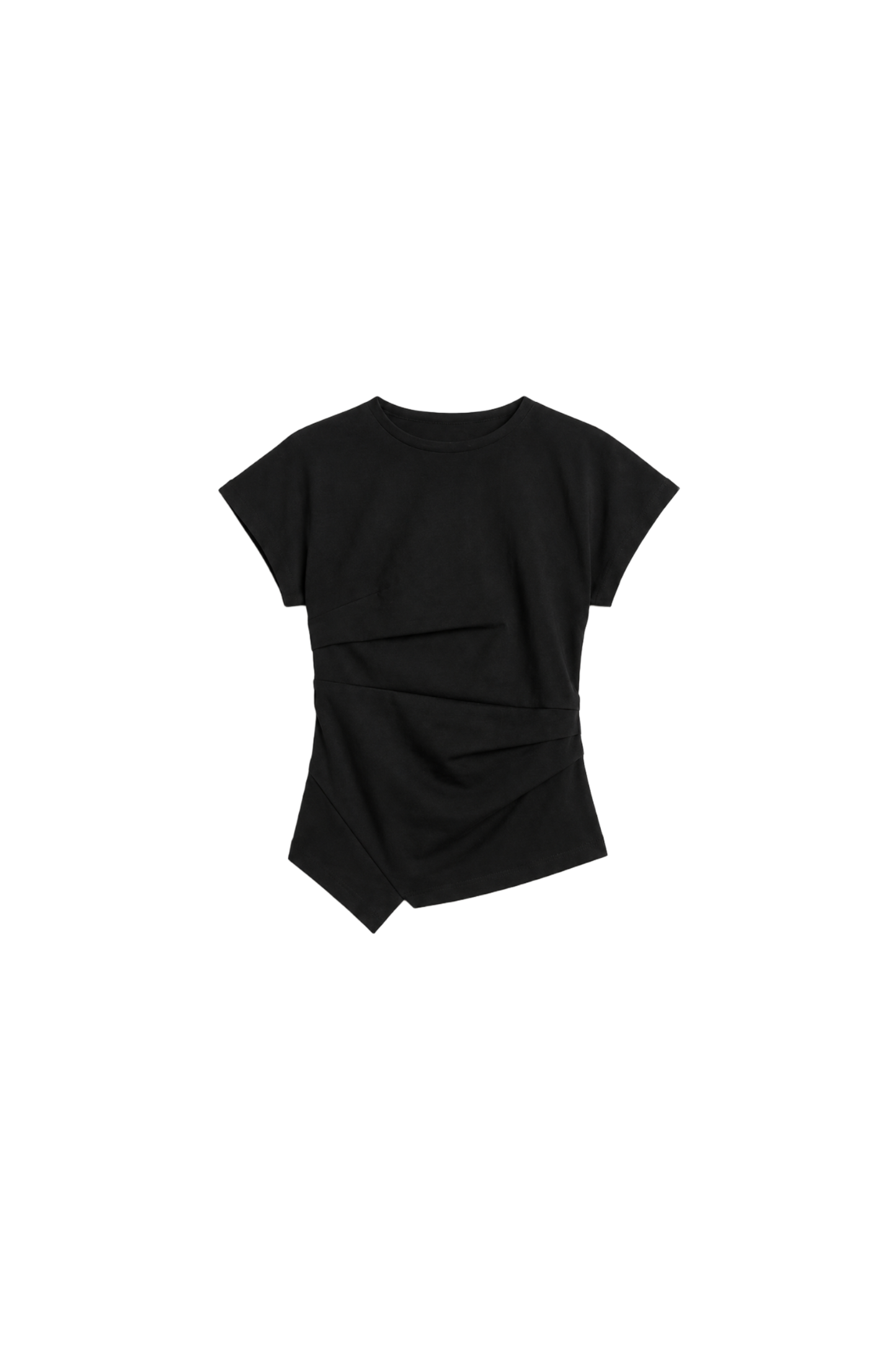 Draped Shoulder Top