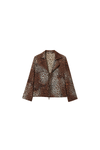 Animal Print Blouse