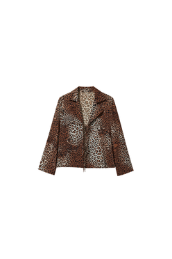 Animal Print Blouse