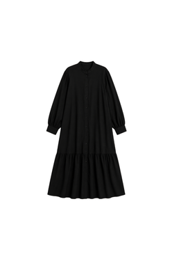 Gathered Hem Dress