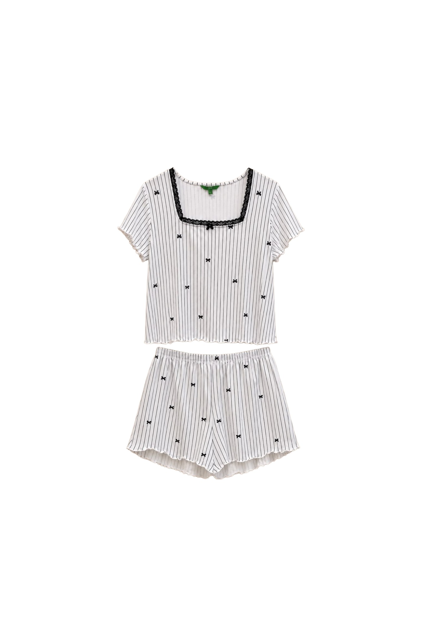 Ribbed Fitted Pajama