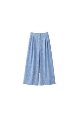 Textured Palazzo Pants