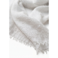 Lightweight Cotton Fringed Textured Woven Scarf