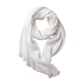 Lightweight Cotton Fringed Textured Woven Scarf