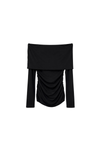 Black Off Shoulder Blouse