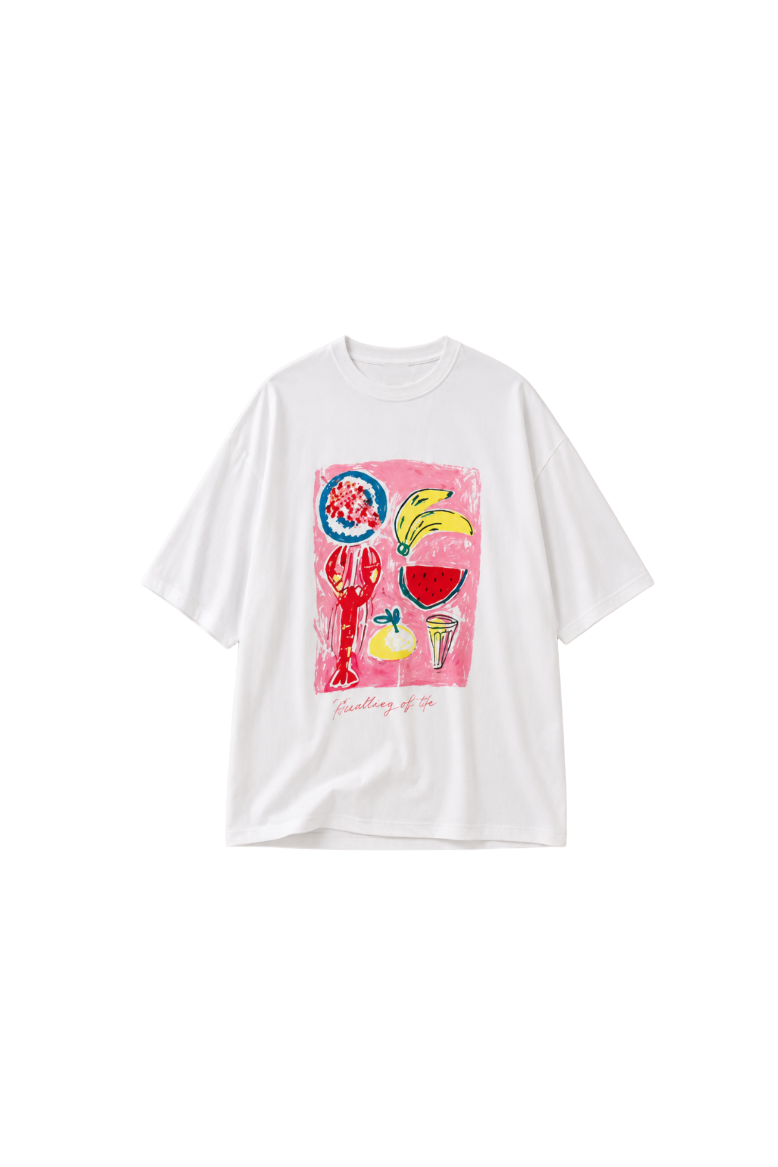 Pink Graphic T-Shirt